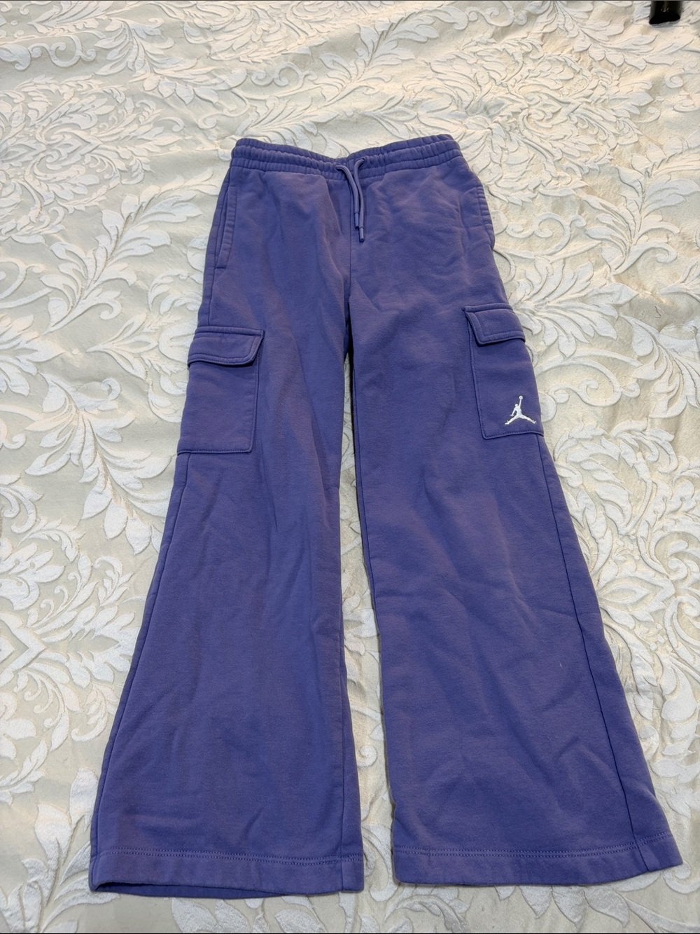 Jordan Kids Purple Cargo Joggers